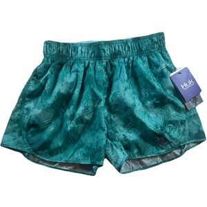 Huk Womens Woven‎ Dock Shorts Size S Blue Aqua Performance Fishing NEW